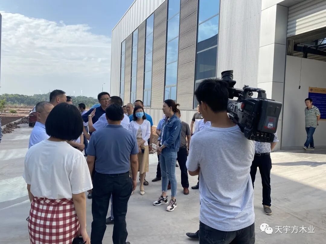 肖伟华副市长一行深入车间考察